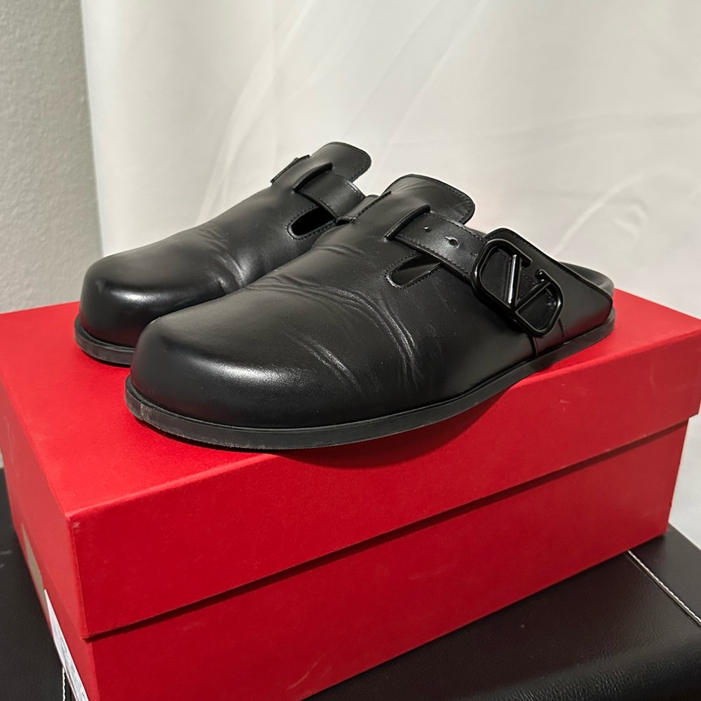 Valentino calfskin mule